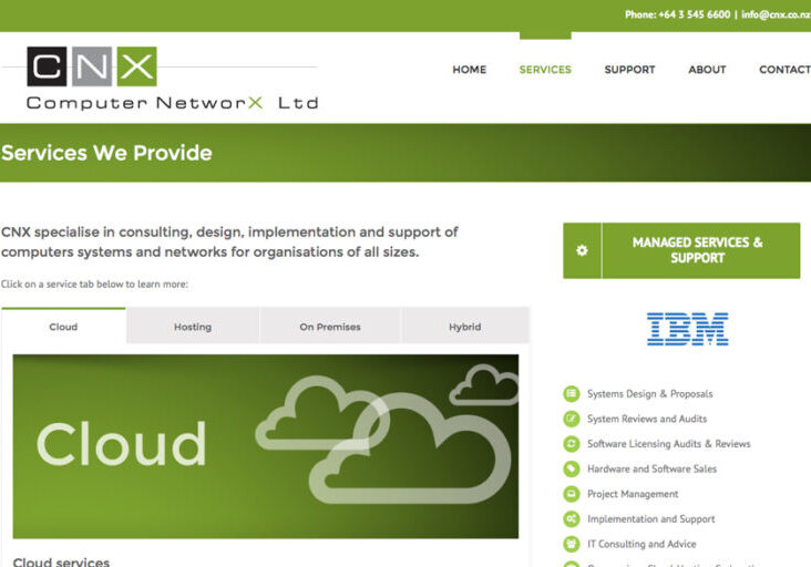 IT company Nelson WordPress website sample 2