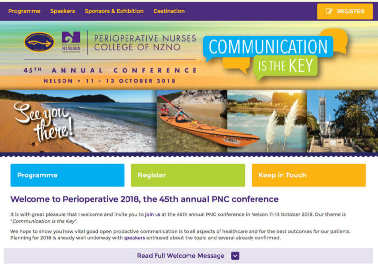 periop2018_1 Periop Nelson 2018 website design